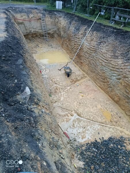 Jímka 120 m³ – hospodaření s&nbsp;dešťovými vodami, Josefov