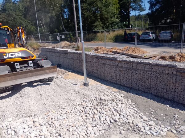 Zemní práce na&nbsp;výstavbě atletického stadionu, Habartov